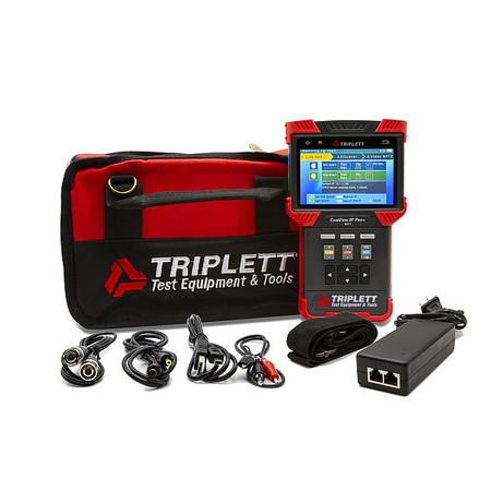 Triplett IP Tester, Heavy Duty Plastic, Black/Red CamView IP Pro+