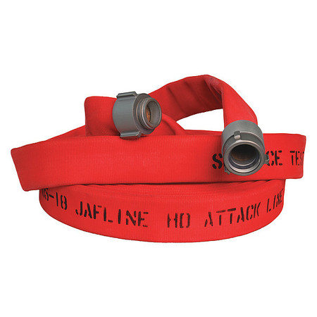 JAFLINE HD Double Jacket Attack Line Fire Hose G52H15HDR50P