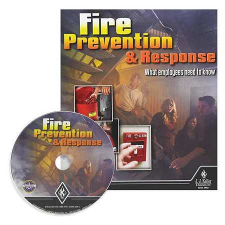 JJ KELLER DVD Training Program, Fire Safety, 25 min. 48654