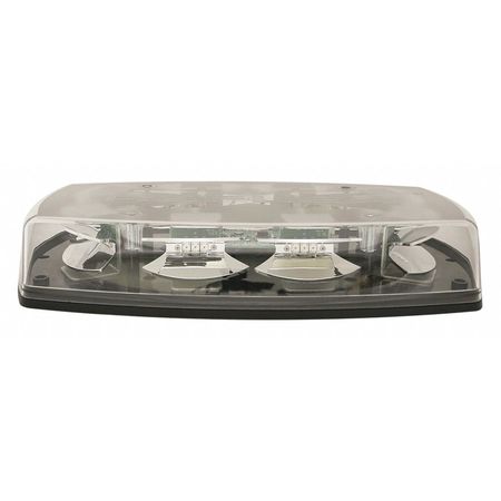Ecco Mini Lightbar, LED, Amber/Clear, 15" L 5587CAC