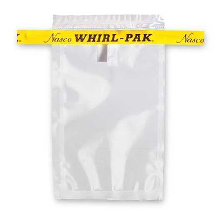 Whirl-Pak Sampling Bag, Clear, 2 oz., 5" L, PK500 B01009