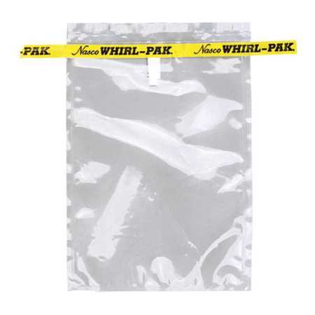 WHIRL-PAK Sampling Bag, Clear, 13 oz., 7.5" L, PK500 B01018