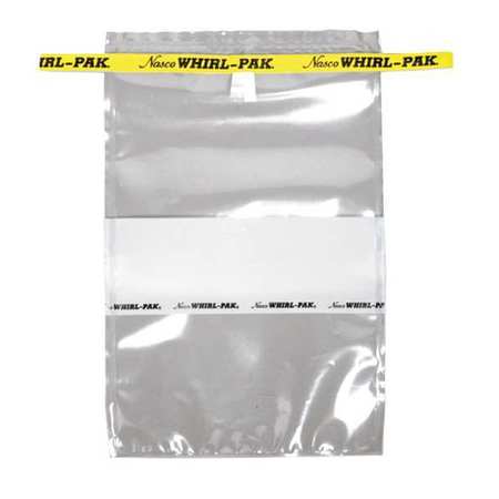 WHIRL-PAK Sampling Bag, Polyethylene, 24 oz., PK500 B01297