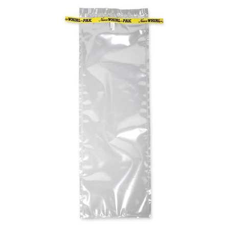 WHIRL-PAK Sampling Bag, Clear, 42 oz., 15" L, PK500 B01027