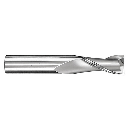 SGS TOOL Carbide End Mill, Sq., 3/16in., 2 FL, TiCN 35300