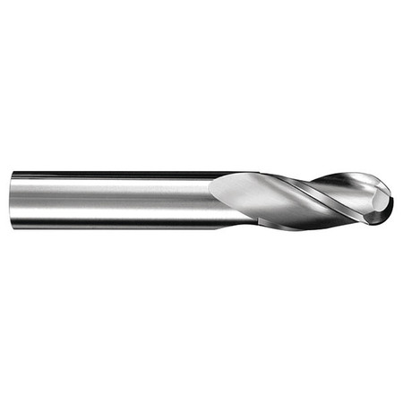 SGS TOOL Carbide End Mill, Ball, 3/4in., 3 FL, AlTiN 31145