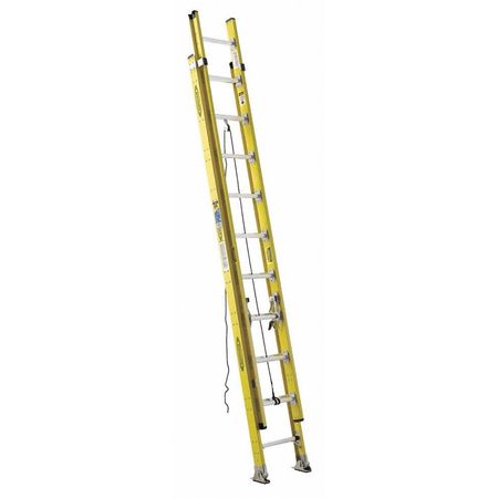 Werner 20 ft Fiberglass Extension Ladder, 375 lb Load Capacity 7120-2