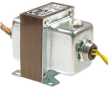 FUNCTIONAL DEVICES-RIB Class 2 Transformer, 50 VA, Not Rated, Not Rated, 24V AC, 120/240/277/480V AC TR50VA004