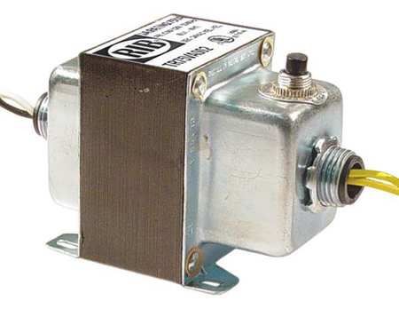 FUNCTIONAL DEVICES-RIB Class 2 Transformer, 75 VA, Not Rated, Not Rated, 24V AC, 120V AC TR75VA002