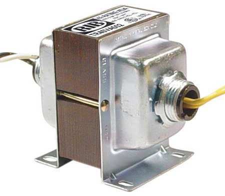 FUNCTIONAL DEVICES-RIB Class 2 Transformer, 40 VA, Not Rated, Not Rated, 24V AC, 120V AC TR40VA002
