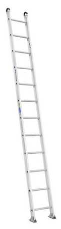 Werner Straight Ladder, Aluminum, 375 lb Load Capacity 512-1