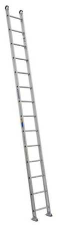 Werner Straight Ladder, Aluminum, 375 lb Load Capacity 514-1