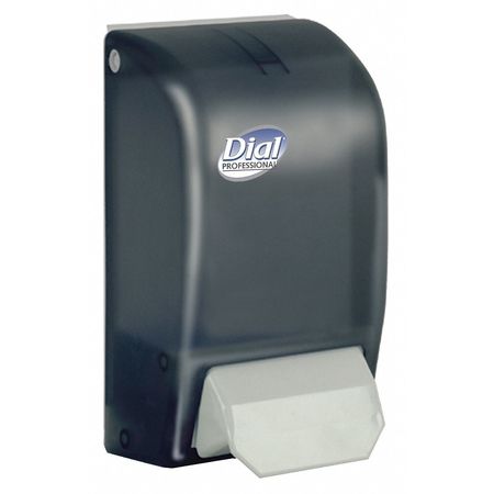Dial Soap Dispenser, 1000mL, Smoke Gray DIA 06055