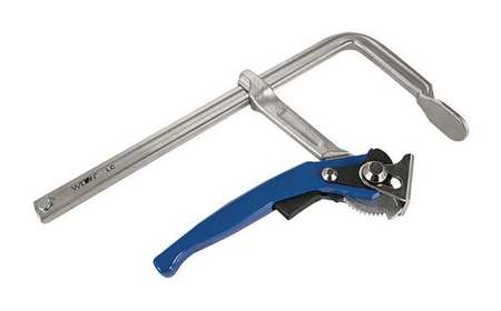 WILTON 24 in Bar Clamp, Aluminum Handle and 4 3/4 in Throat Depth 86830