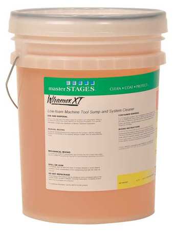 Master Stages Low Foam Machine Tool Sump Cleaner, 5 gal WHAMEXXT/5