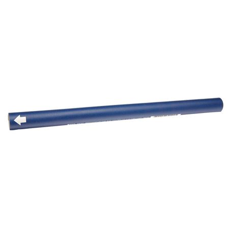 BRADY Pipe Marker, (Blank), Blue, 42307 42307