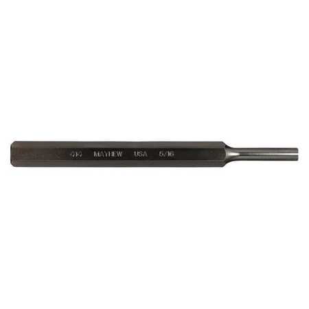 Mayhew Pro Pin Punch, 6in L, 5/16in Tip, Steel 21104