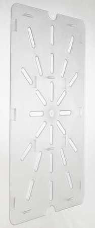 CRESTWARE Drain Tray, Polycarbonate, Full, 18-1/4 In FP1DT