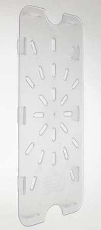 CRESTWARE Drain Tray, Polycarbonate, Third, 10-1/4 In FP3DT