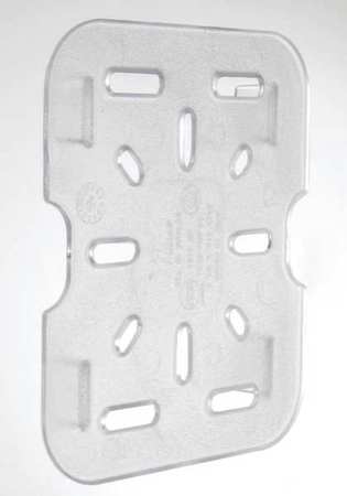 CRESTWARE Drain Tray, Polycarbonate, Sixth, 4 In FP6DT