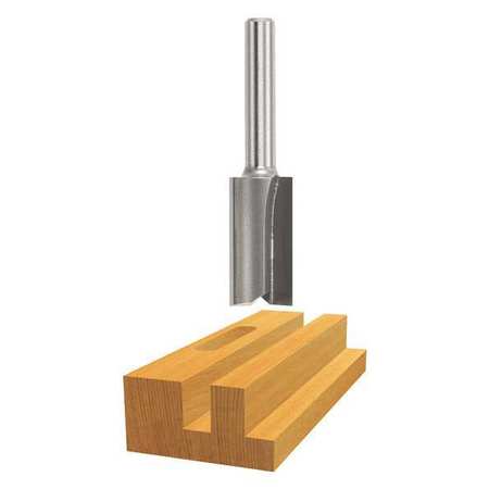 Bosch Router Bit, Carbide, 1/2in dia., 2-1/8inL 85227M