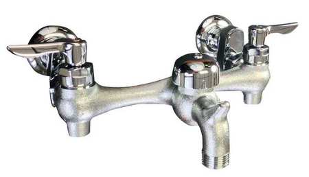 AMERICAN STANDARD 6" to 10" Mount, Commercial 2 Hole Straight Service Sink Faucet 8351076.004