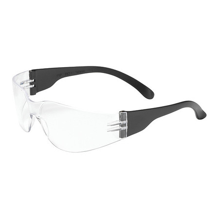 Bouton Optical Safety Glasses, Clear Scratch-Resistant 250-00-0000
