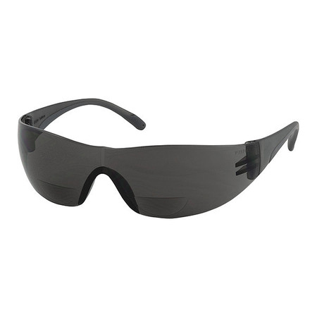 BOUTON OPTICAL Zenon Z12R Reading Magnifier Eyewear, Gray Scratch-Resistant 250-27-0120