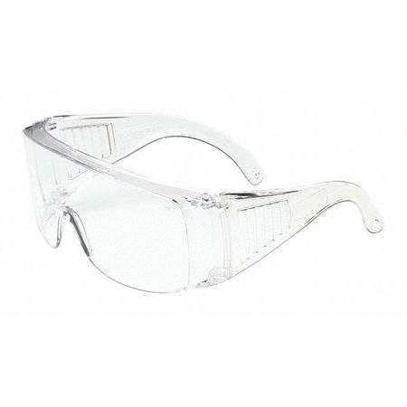 BOUTON OPTICAL Safety Glasses, Clear Uncoated 250-99-0980