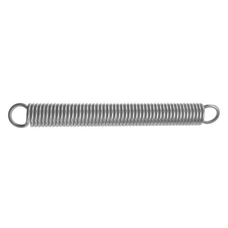 SPEC Extension Spring, 4in.L, 0.125in.dia., PK10 E07501254000M