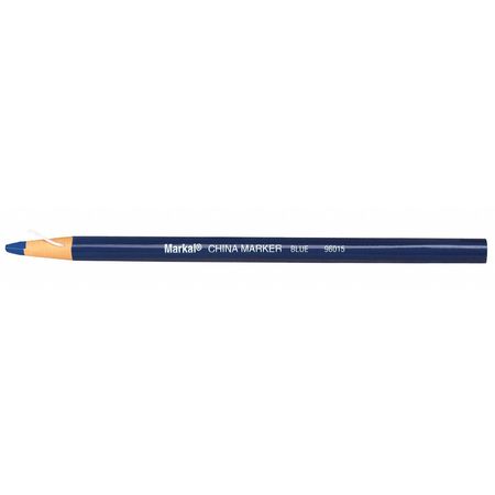 Markal China Marker, Medium Tip, Blue Color Family 96015