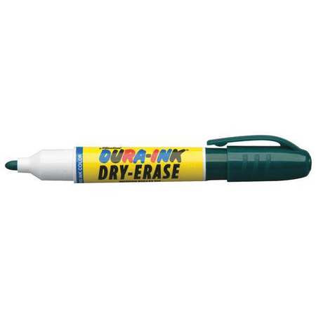 MARKAL Dry Erase Marker, Barrel Type, Green 96573