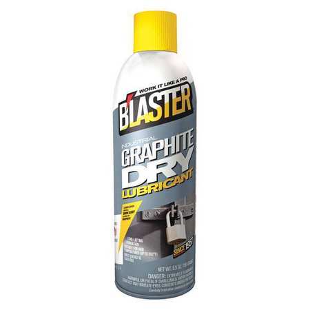 Blaster Graphite Dry Film Lubricant, Aerosol, 5.5 Oz. 8-GS