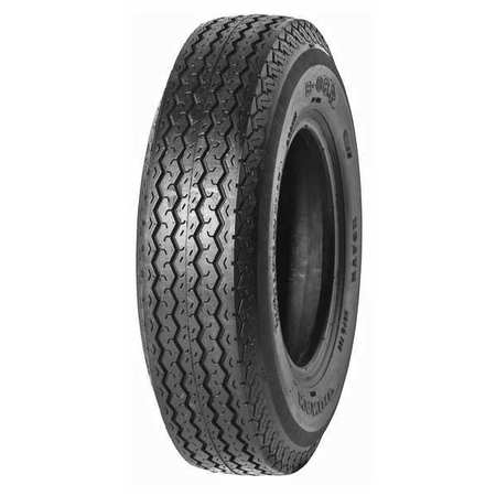 Hi-Run Trailer Tire, 480-8, 4 Ply WD1065