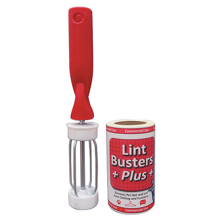 LINT BUSTER Lint Rollers, with Handle, PK12 14200