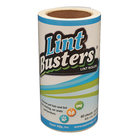 LINT BUSTER Lint Roller Refills, PK12 14300