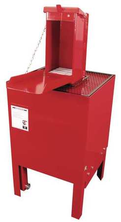 HERKULES Oil Filter Crusher, Crushes Up to 18 Tons, Red OFC4