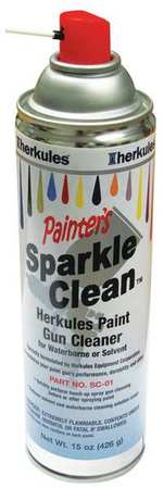 HERKULES Paint Gun Cleaner, 20 oz., PK6 SC-06