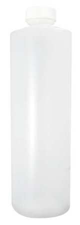 QORPAK Bottle, 480mL, Plastic, Narrow, PK153 PLC-03427