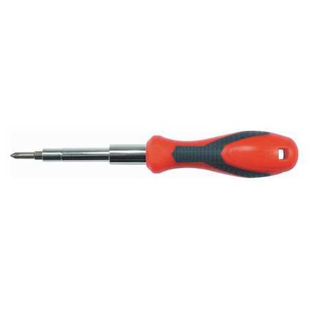 CRESCENT 7-in-1 Interchangeable Bit Dual Material Screwdriver CMBD7P