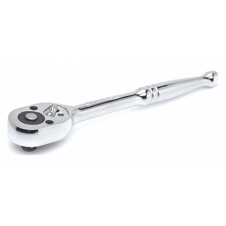 Crescent 3/8" Drive 72 Geared Teeth Release Ratchet, 3/8in., Polished Handle, Chrome plated CRW6N