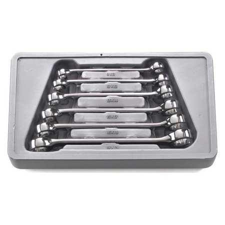 Gearwrench 6 Piece Flare Nut Metric Wrench Set 81906
