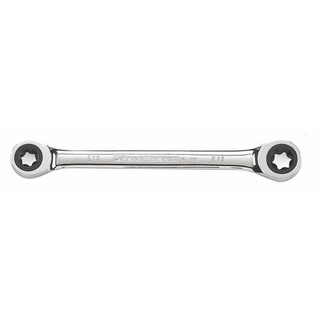 GEARWRENCH E10 x E12 E-Torx® Double Box Ratcheting Wrench 9221