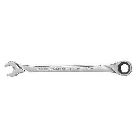 Gearwrench 15mm 12 Point XL Ratcheting Combination Wrench 85015