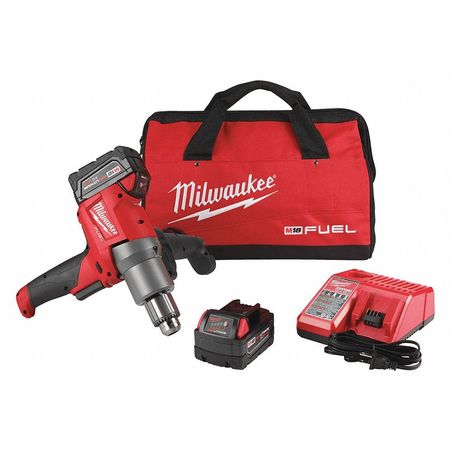 Milwaukee Tool M18 FUEL Mud Mixer w/180° Handle Kit 2810-22