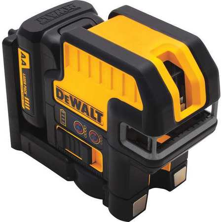 Dewalt 12V MAX* Compatible 5 Spot + Cross Line Red Laser DW0825LR