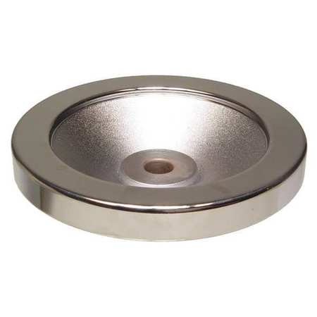 ZORO SELECT Dish Wheel, 3.94" Diameter, Silver 30914P