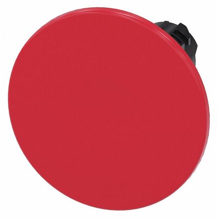 SIEMENS Push Button Operator, Red, Plastic Bezel 3SU1000-1CD20-0AA0