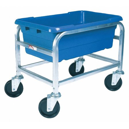 Zoro Select Tub Rack, 600 lb. Ld Cap., Aluminum Cart AL-L-1/KTBL