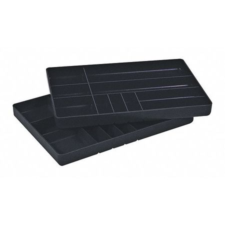 Kennedy Organizer Tray with 10 compartments, Polystyrene, 1 1/4 in H x 16 in W 82223